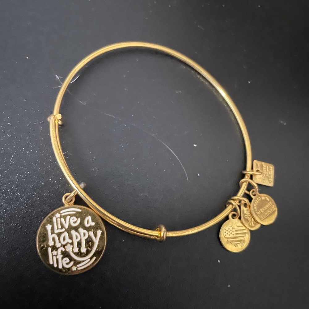 Alex and Ani gold bangle